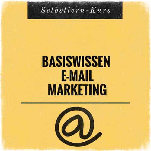 Basiswissen E Mail Marketing